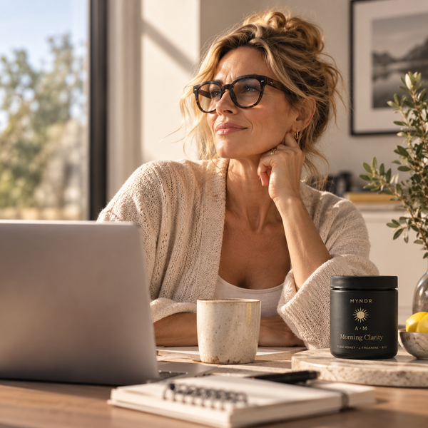 What Is MYNDR? The AM + PM System for Perimenopause Brain Fog