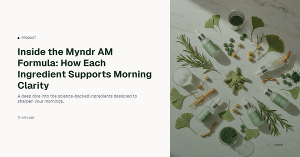 myndr ingredients perimenopause supplement