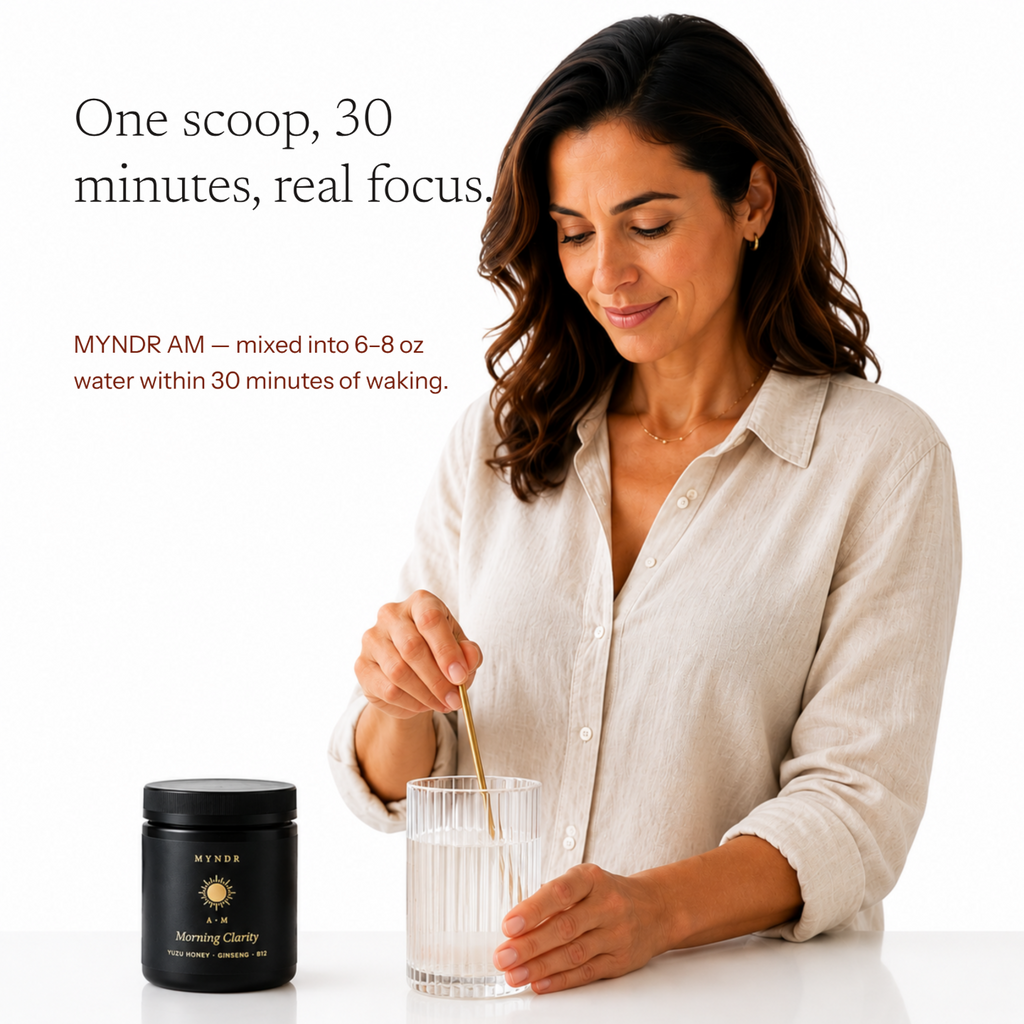 MYNDR - AM & PM Formula for Perimenopause Cognitive Support