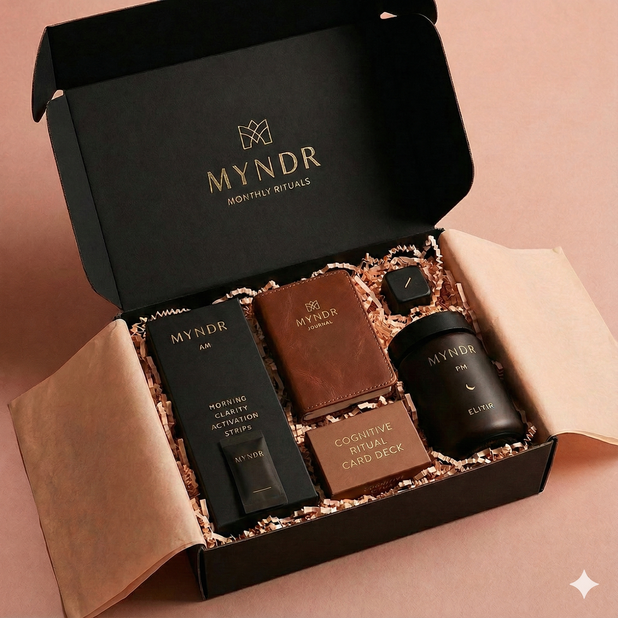 MYNDR™ AM/PM Cognitive Ritual Box