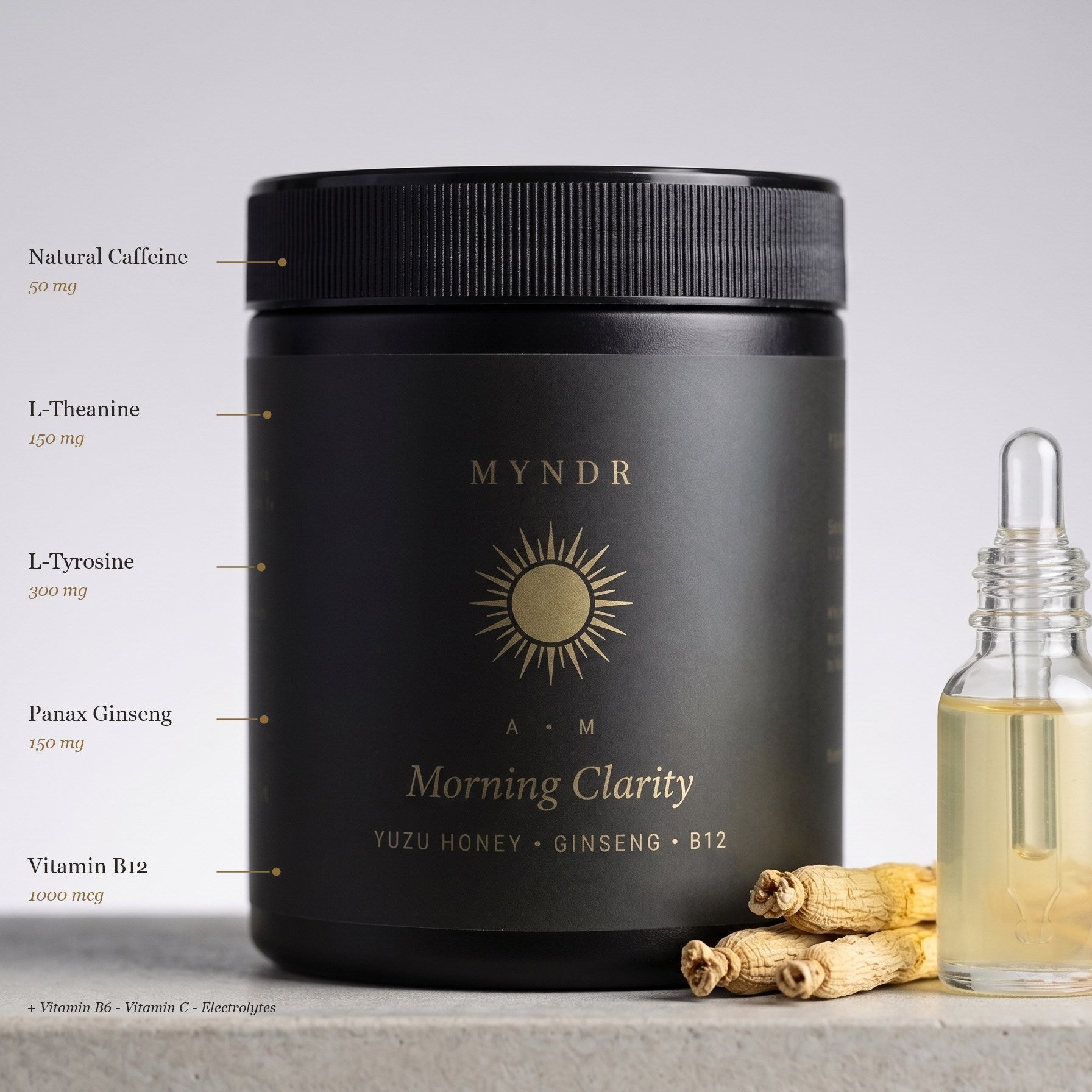 MYNDR - AM & PM Formula for Perimenopause Cognitive Support